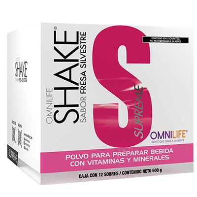 Omnilife Super Mix Supreme Fresa – ¡La Nutrición Completa y Refrescante para Toda la Familia!