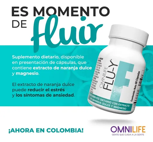 Omnilife Flu-Y Magnesio Relajante – ¡Tu Oasis de Calma Natural para Mente y Cuerpo!