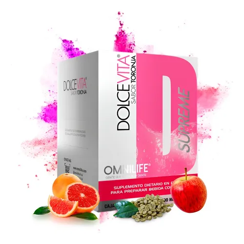 Omnilife Dolce Vita Supreme Toronja – ¡El Control Natural del Azúcar que Cambiará tu Vida!