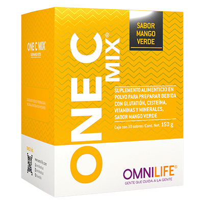 Omnilife One C Mix Plus Mango Verde – ¡El Antioxidante Maestro para Células y Defensas Inquebrantables!