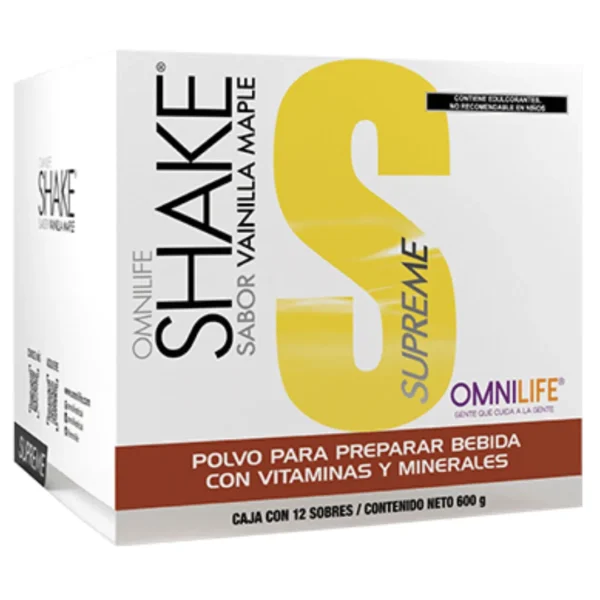 Omnilife Shake Supreme Vainilla – ¡La Clásica Malteada Adelgazante para Transformar tu Cuerpo!