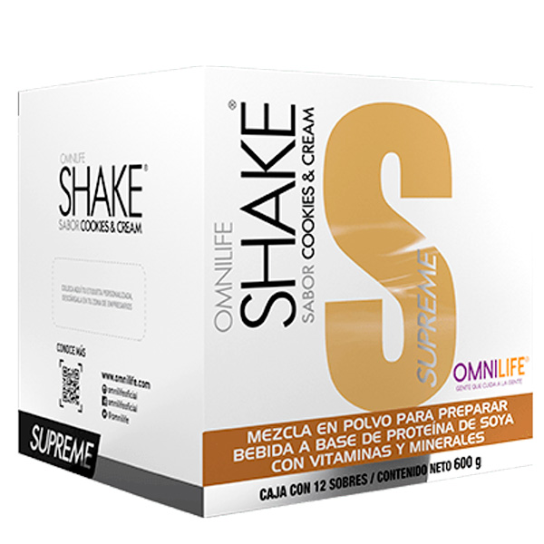 Omnilife Shake Supreme Cookies & Cream – ¡La Malteada Adelgazante Deliciosa y Completa!
