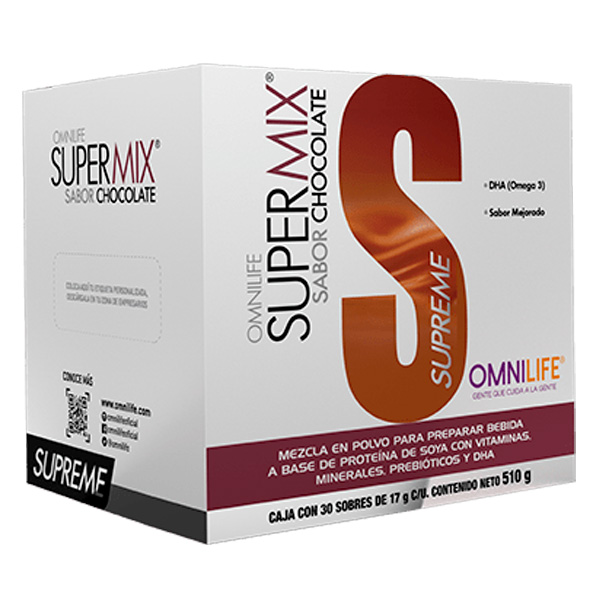 Omnilife Super Mix Supreme Chocolate – ¡La Nutrición Deliciosa que Energiza a tu Familia!
