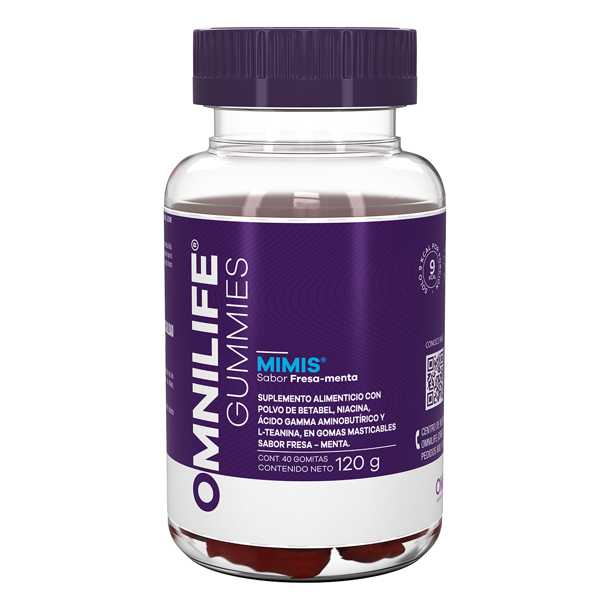 Omnilife Mimis Gummies Fresa-Menta - ¡Tu Aliado para un Sueño Reparador y Revitalizante! IMPULSO VITAL